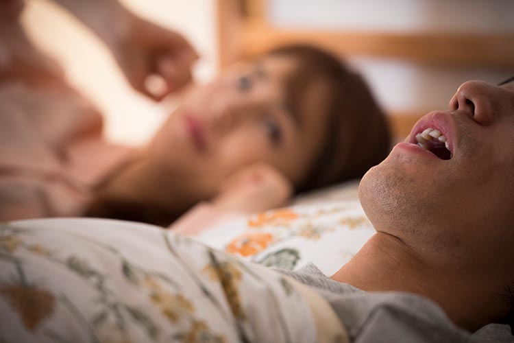 睡眠時無呼吸症候群イメージ